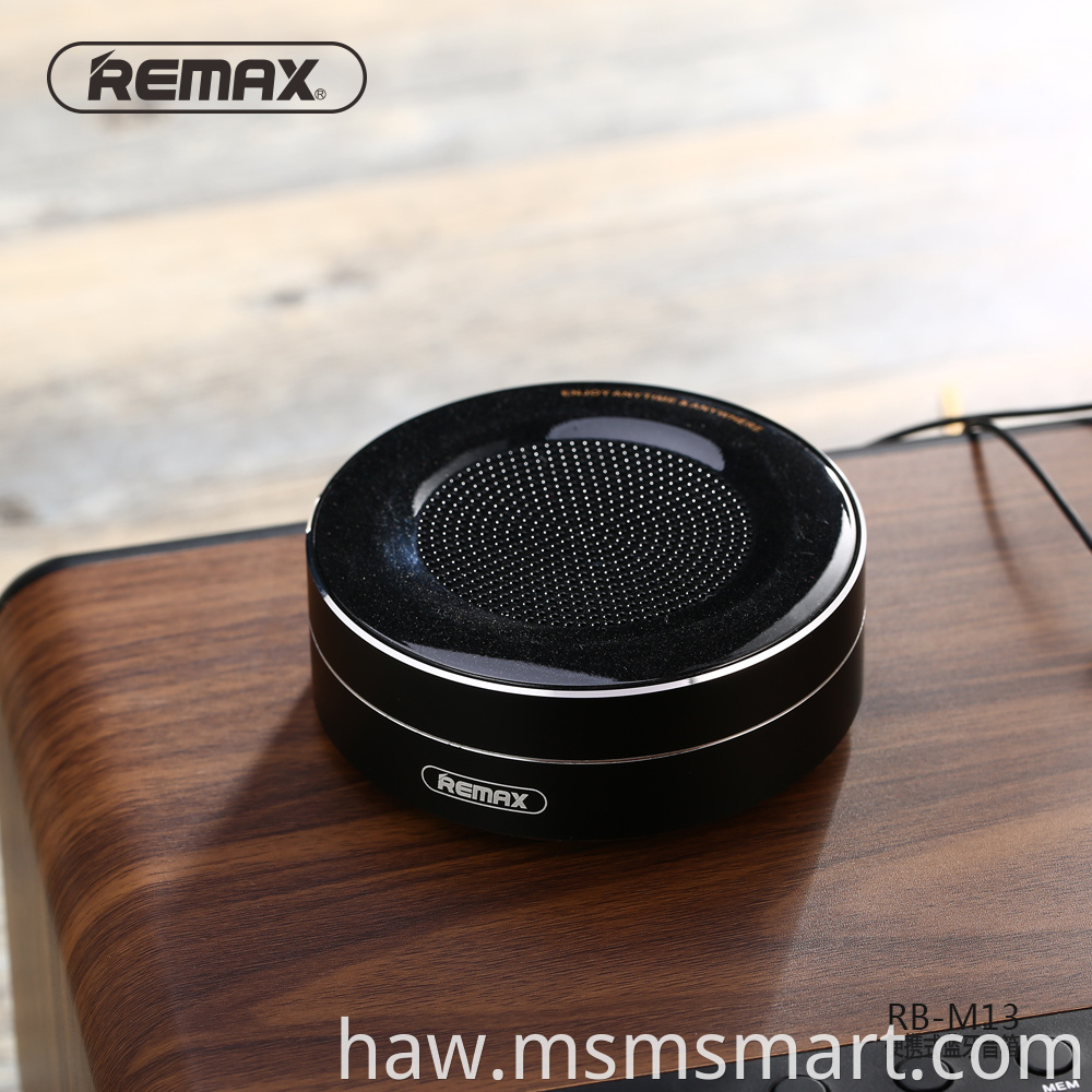 Remax RB-M13 Reliable factory direct supply smart portable speaker wireless